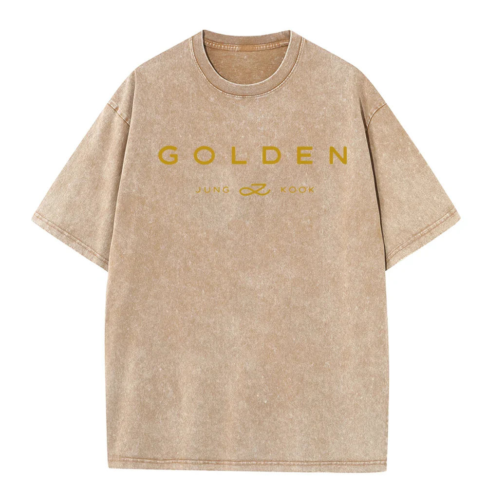 Jungkook Exclusive Golden T-Shirts ( Multiple options ) - Image 5
