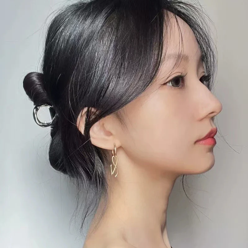 JUNGKOOK Logo Golden Earrings - Image 3