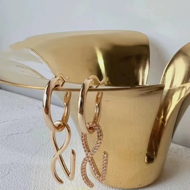 JUNGKOOK Logo Golden Earrings - Image 6