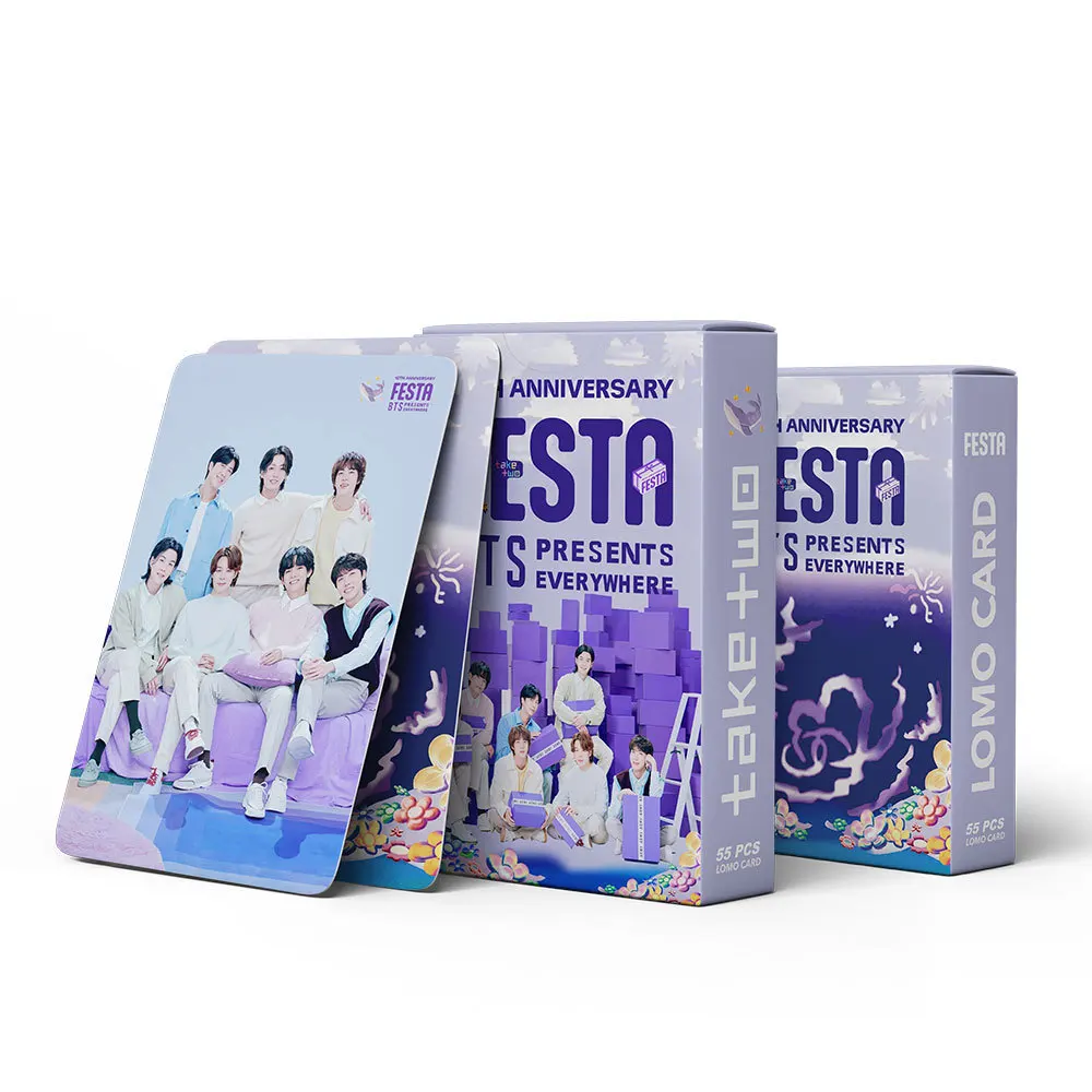BTS Festa 55pcs Photo Card Set - Image 3