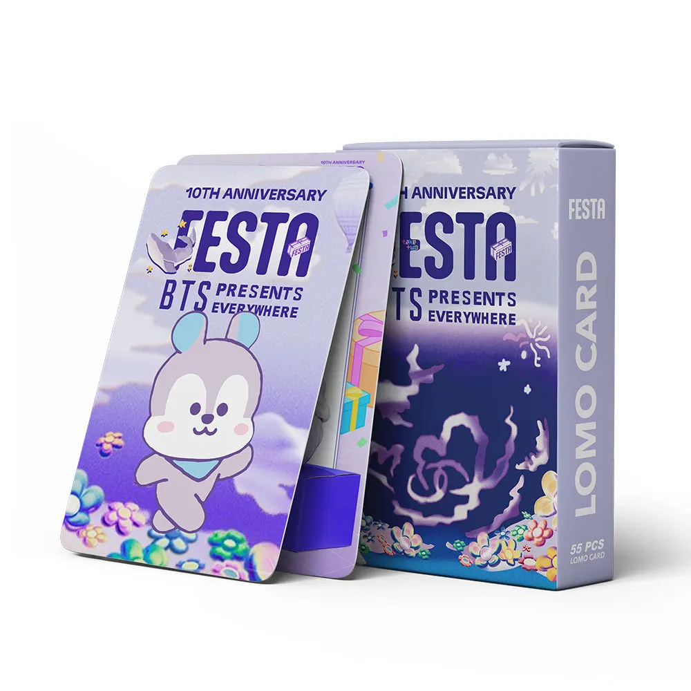 BTS Festa 55pcs Photo Card Set - Image 4