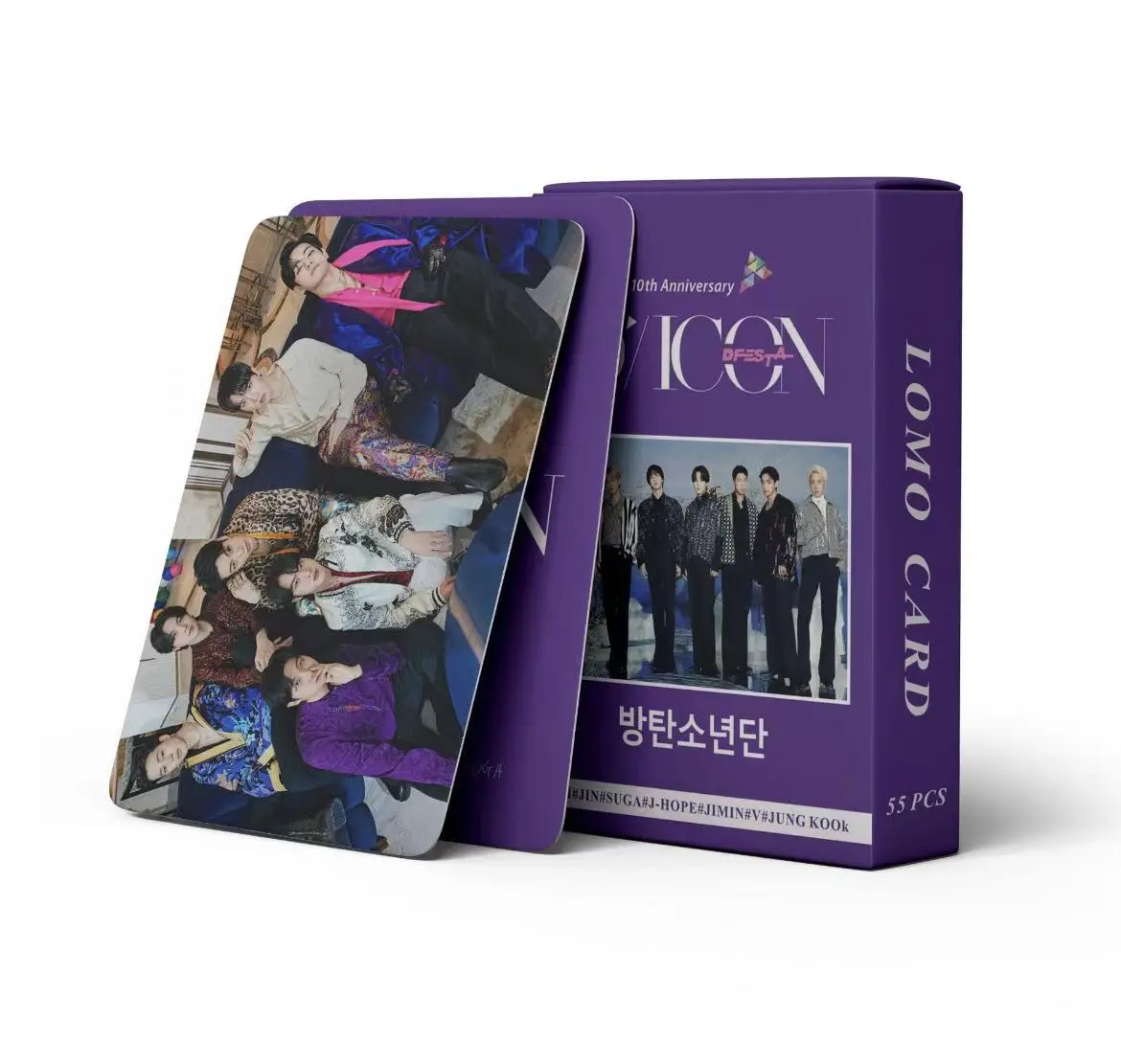 BTS 55Pcs/box Photocards (Multiple Options) - Image 15