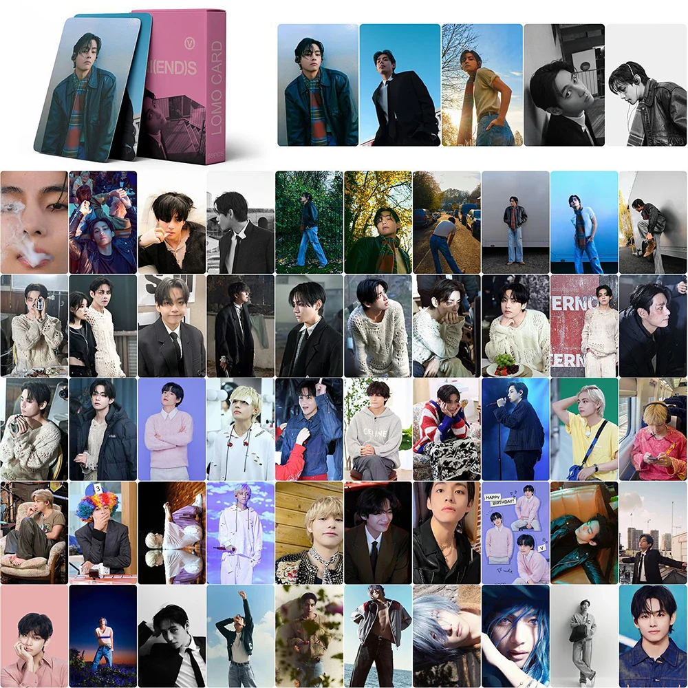 BTS 55Pcs/box Photocards (Multiple Options) - Image 3