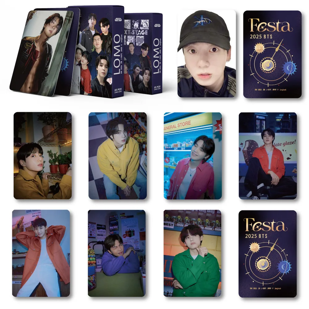 BTS Exclusive Group Photo-Cards 55pcs set - Image 3
