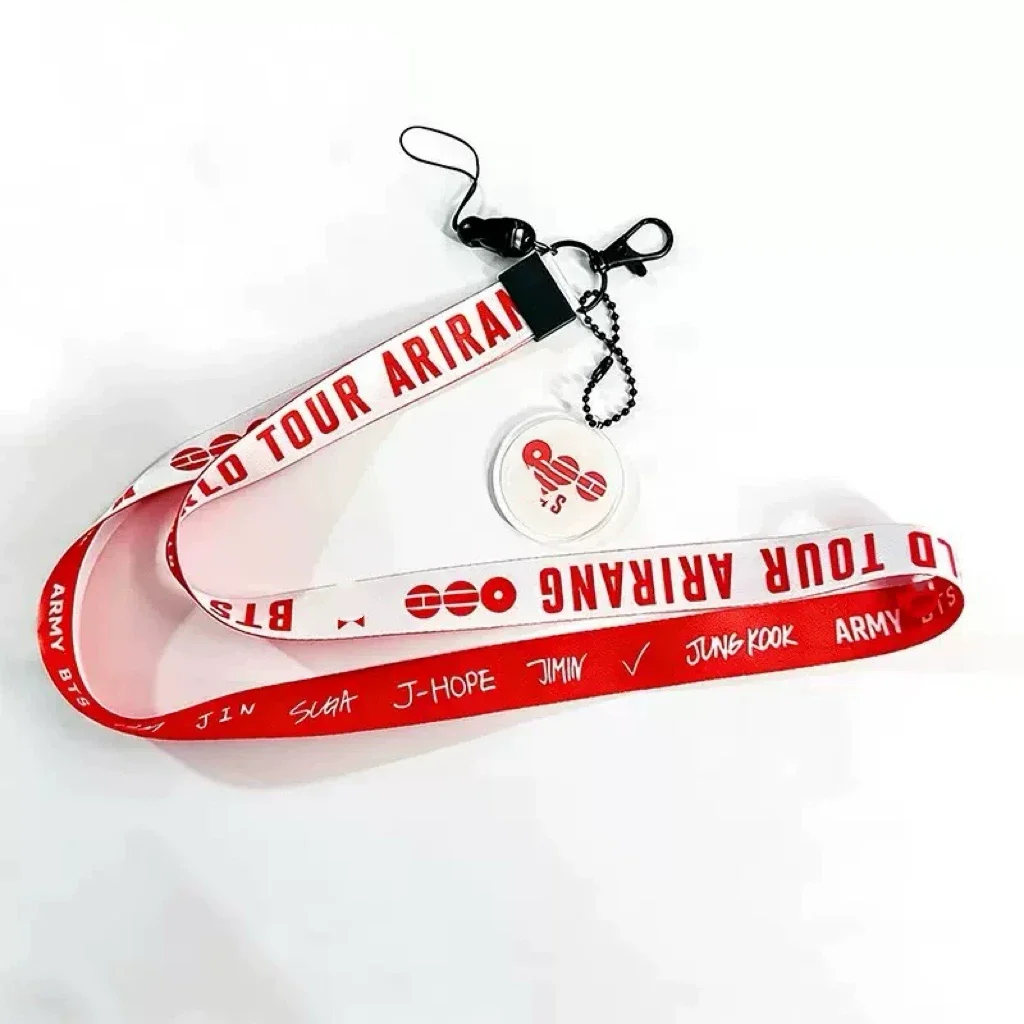 Arirang World Tour Lanyards & Photo-Card Holder 💜 - Image 9