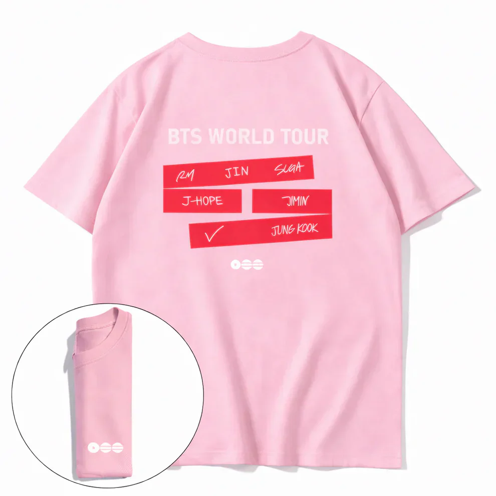 ARIRANG ‘BTS World Tour’ Cotton T-Shirt (MULTIPLE OPTIONS) ⭐️ - Image 3