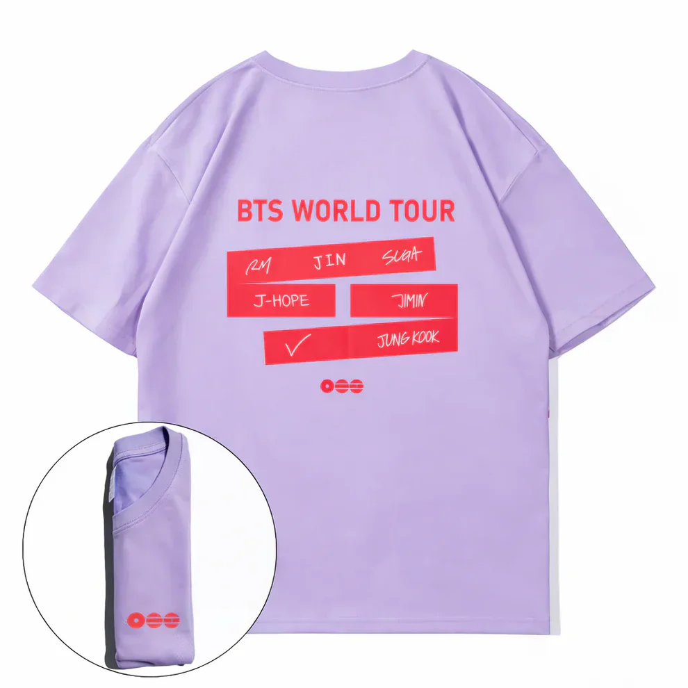 ARIRANG ‘BTS World Tour’ Cotton T-Shirt (MULTIPLE OPTIONS) ⭐️ - Image 4