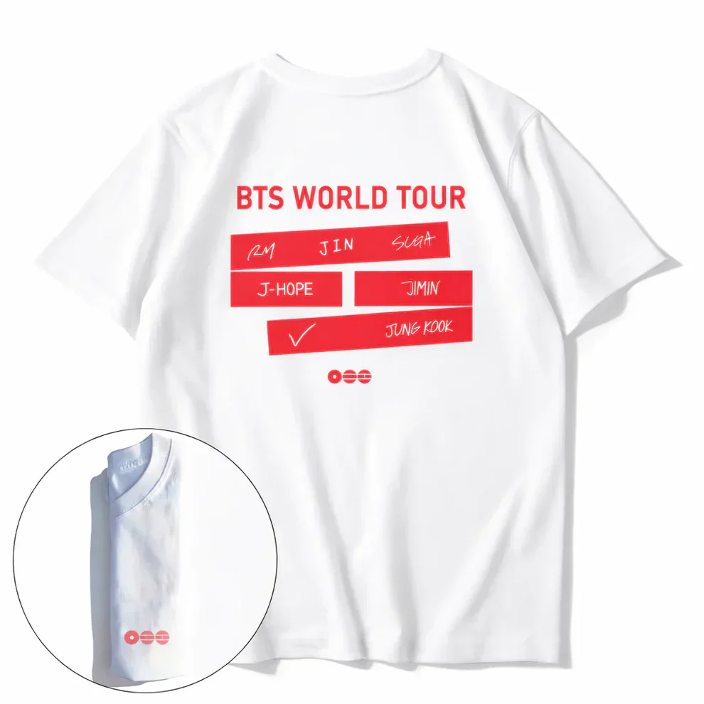 ARIRANG ‘BTS World Tour’ Cotton T-Shirt (MULTIPLE OPTIONS) ⭐️ - Image 6