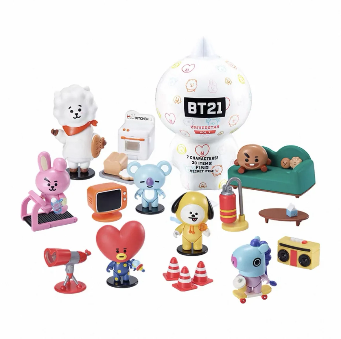 BT21 Exclusive Collection Figures - Image 3