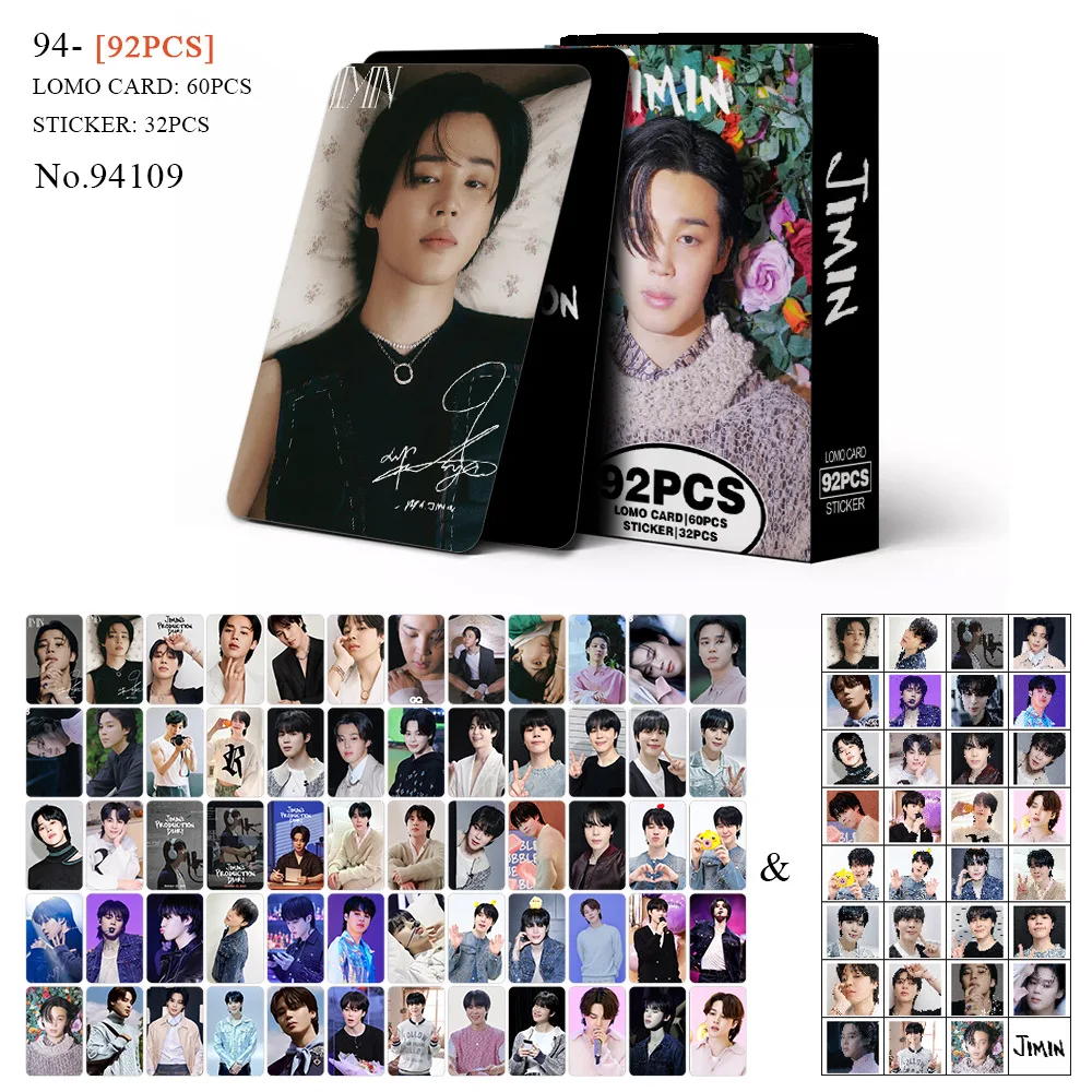 JIMIN SOLO 92/pcs set Photo-Cards - Image 5