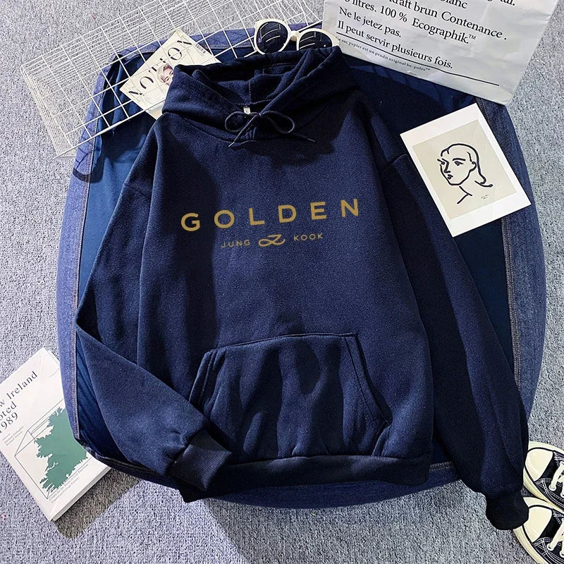 JUNGKOOK Golden Exclusive Hoodie 💛 - Image 10