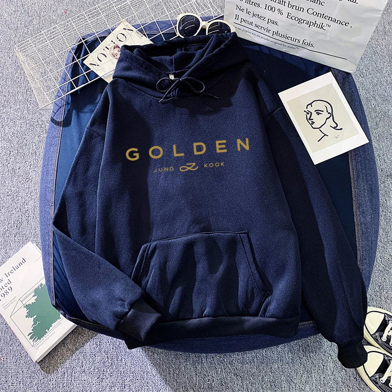 JUNGKOOK Golden Exclusive Hoodie 💛 - Image 8