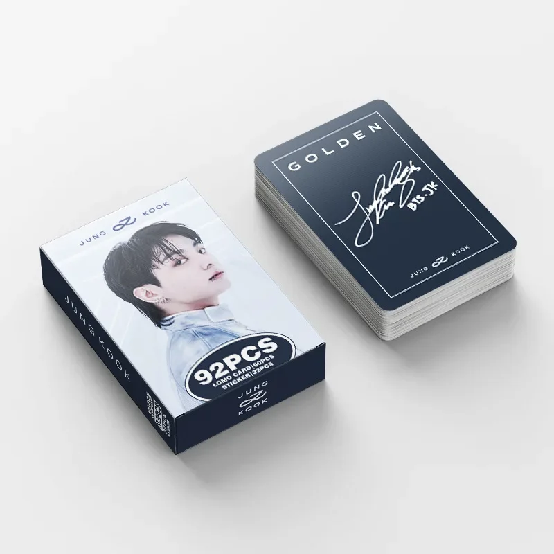 Jungkook 92Pcs Golden Photo-Cards - Image 6