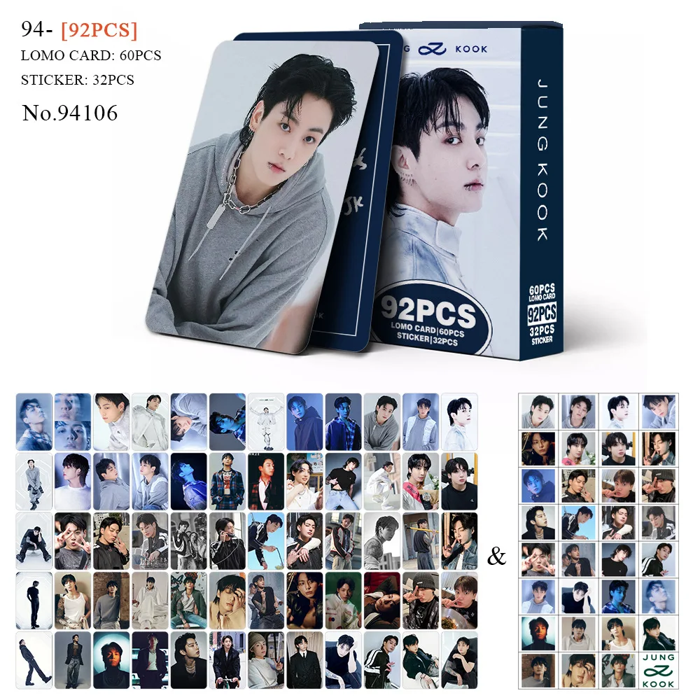 Jungkook 92Pcs Golden Photo-Cards - Image 7