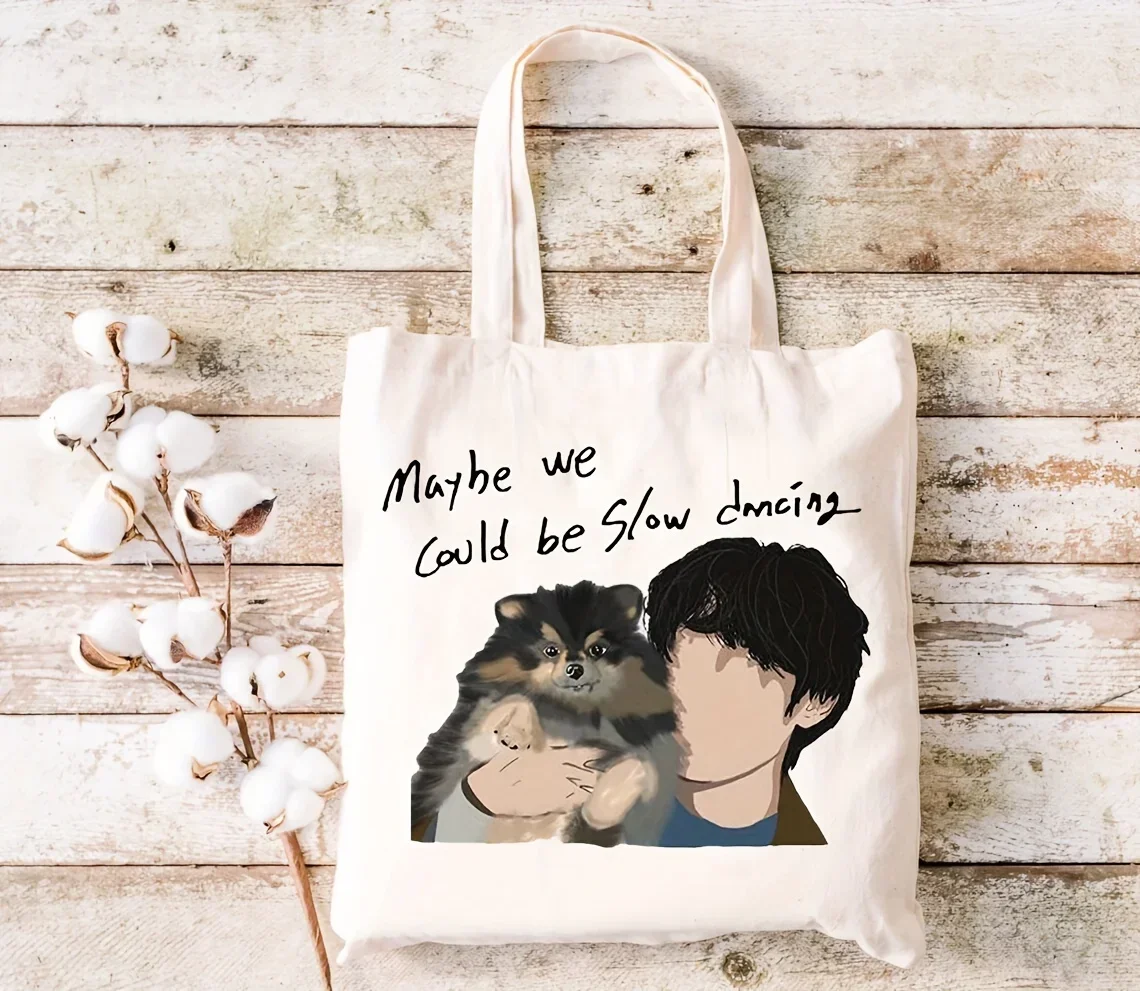 Taehyung & Yeontan Tote Bag - Image 4