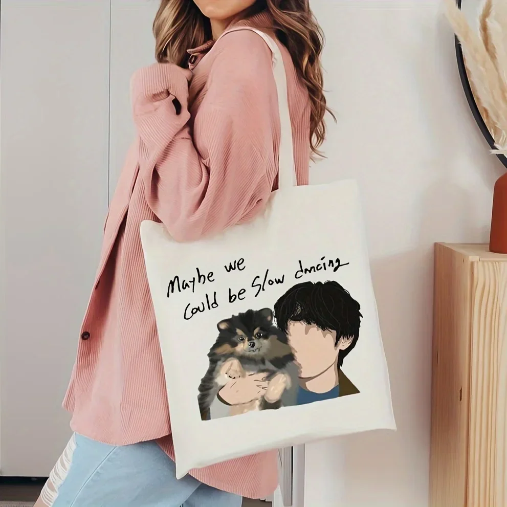 Taehyung & Yeontan Tote Bag - Image 7