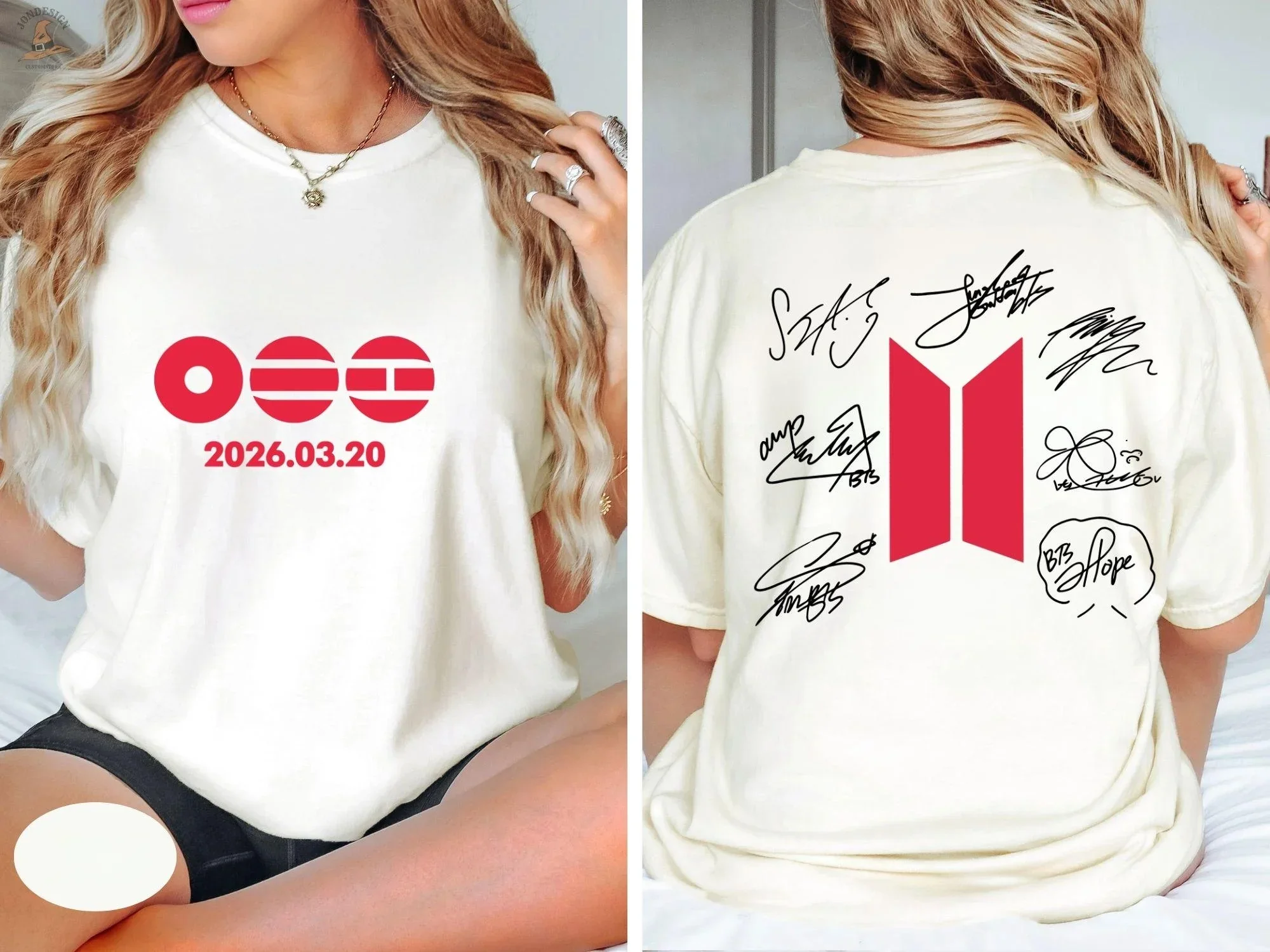 BTS Arirang World Tour Exclusive Signature T-shirt - Image 5