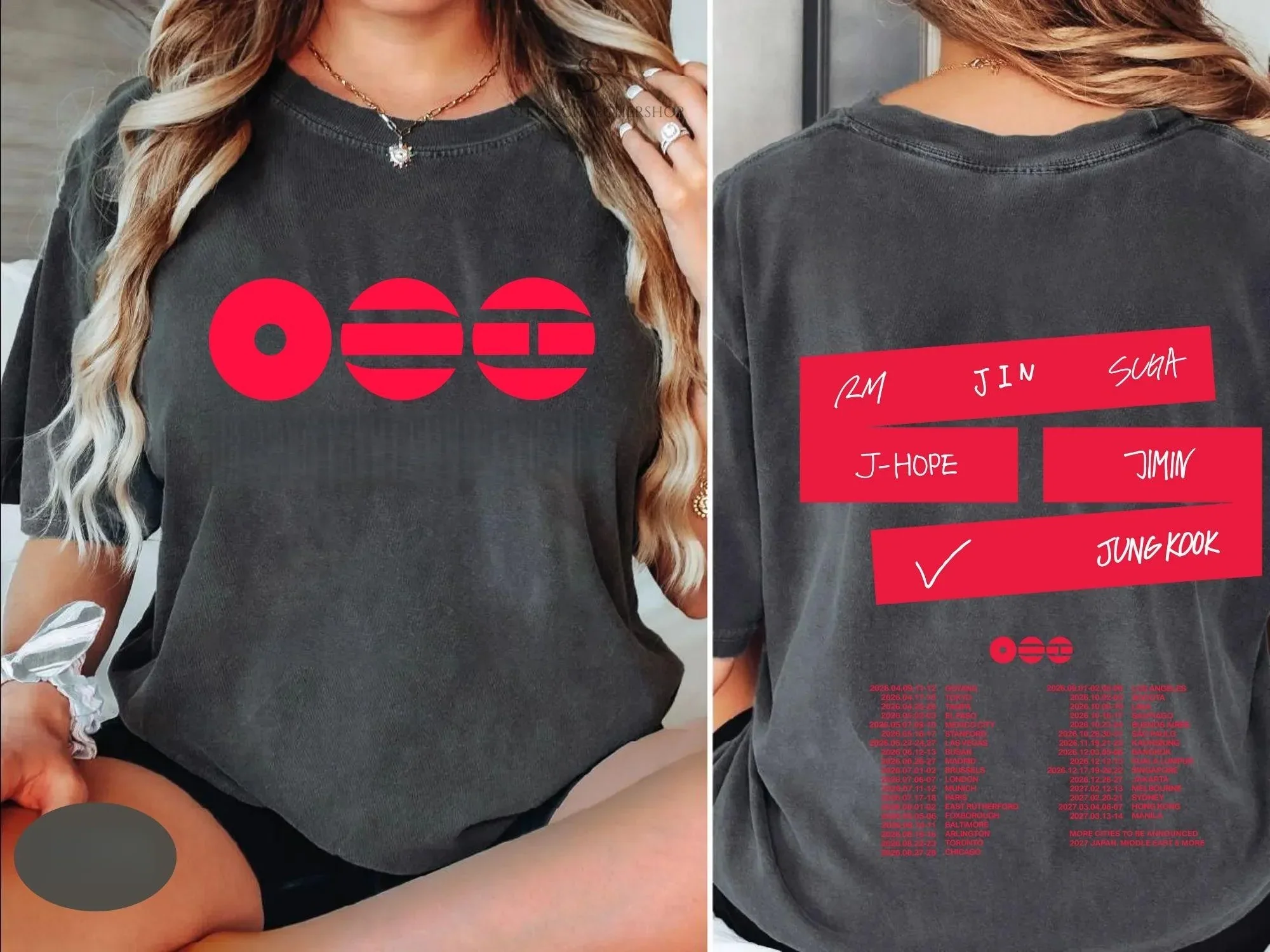 BTS Arirang World Tour Exclusive Signature T-shirt - Image 7