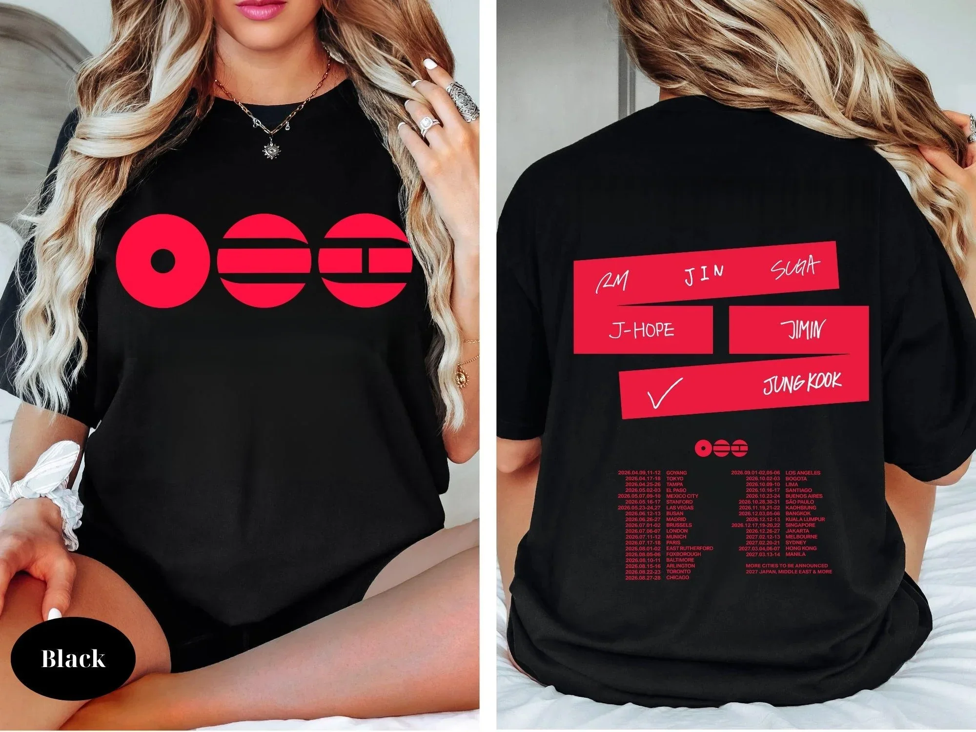 BTS Arirang World Tour Exclusive Signature T-shirt - Image 8